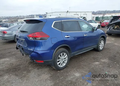 2020 Nissan Rogue Sv Intelligent Awd из США, поврежденный, VIN KNMAT2MV2LP537459